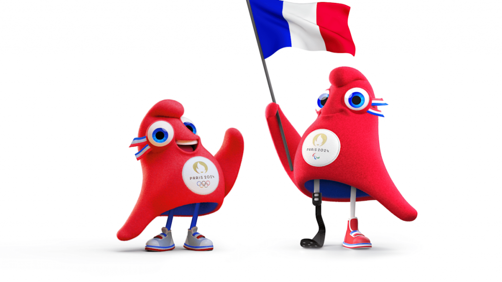 Phryge la mascotte de Paris 2024