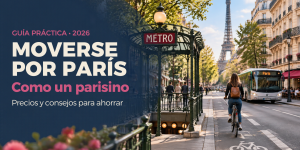 Cómo moverte en París como un parisino.