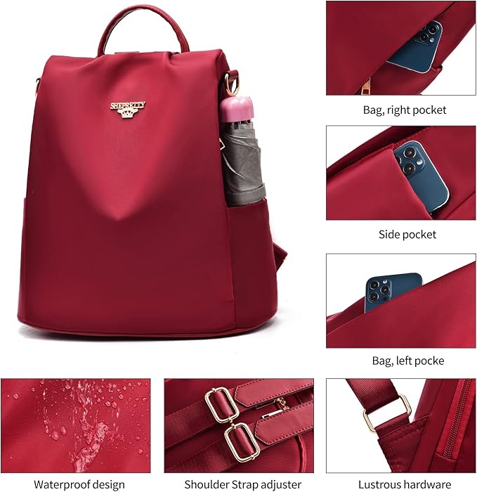 Mochila anti-robo impermeable