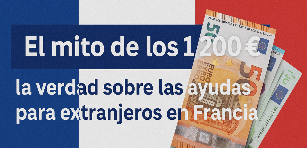 El mito: En Francia los extranjeros reciben 1200€ mensuales.