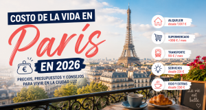 Cuánto cuesta vivir en Paris en 2026
