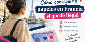 "Cómo conseguir papeles en Francia si quedé ilegal"