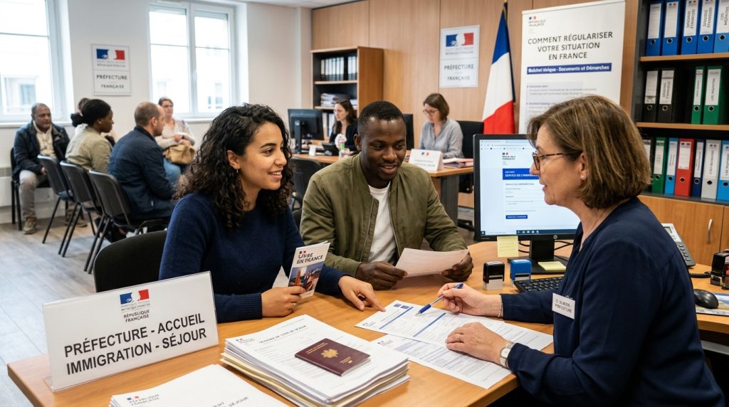 Cómo regularizar tu situación migratoria en Francia.