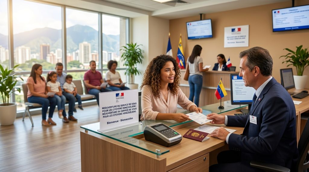 Francia rehabilita la emisión de visas desde Venezuela