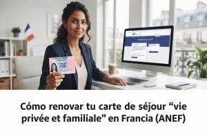 Cómo renovar la carte de séjour vie privée et familiale en Francia