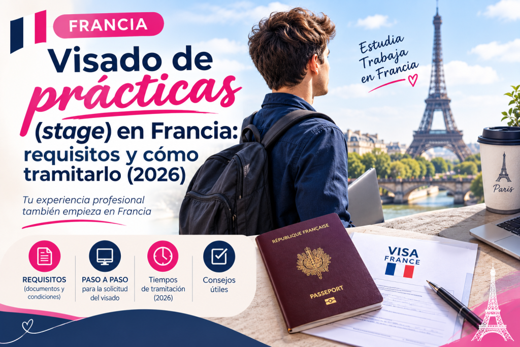 Visado de prácticas (stage) en Francia