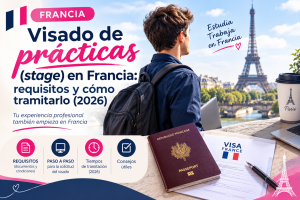 Visado de prácticas (stage) en Francia
