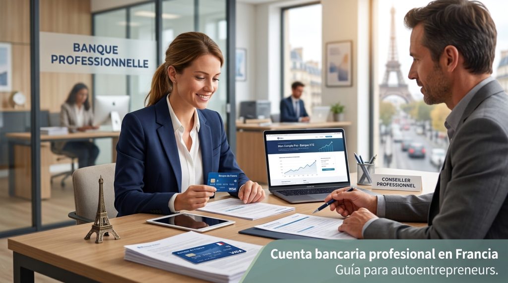 Cuenta bancaria profesional en Francia