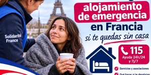 CÓMO CONSEGUIR ALOJAMIENTO DE EMERGENCIA EN FRANCIA