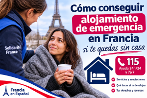 CÓMO CONSEGUIR ALOJAMIENTO DE EMERGENCIA EN FRANCIA
