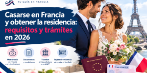 casarse en Francia y obtener la residencia