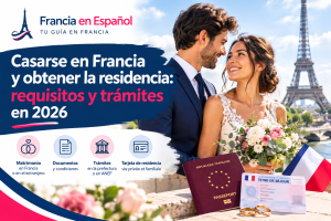 casarse en Francia y obtener la residencia