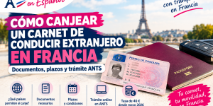 Cómo canjear un carnet extranjero en Francia