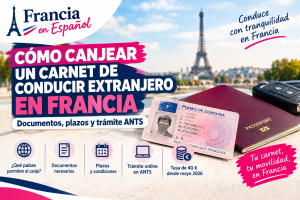 Cómo canjear un carnet extranjero en Francia