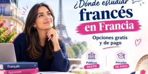 Dónde estudiar francés en Francia opciones gratis y de pago