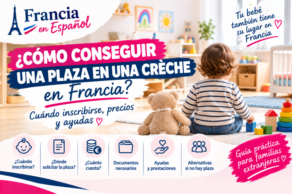 Cómo encontrar cupo en la guardería en Francia para tu bebé