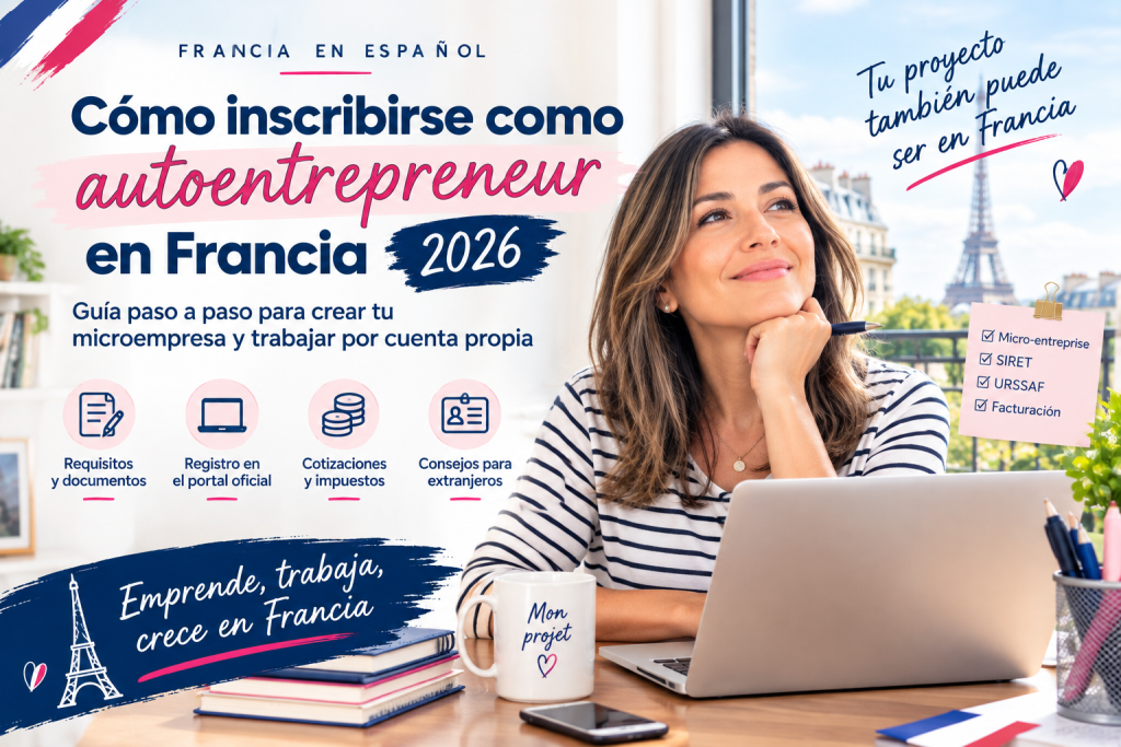 CÓMO SER AUTÓNOMO EN FRANCIA EN 2026
