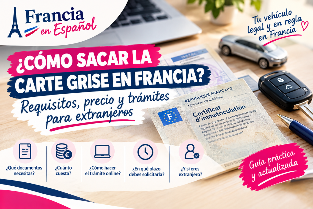 Guía para obtener la carte grise en Francia
