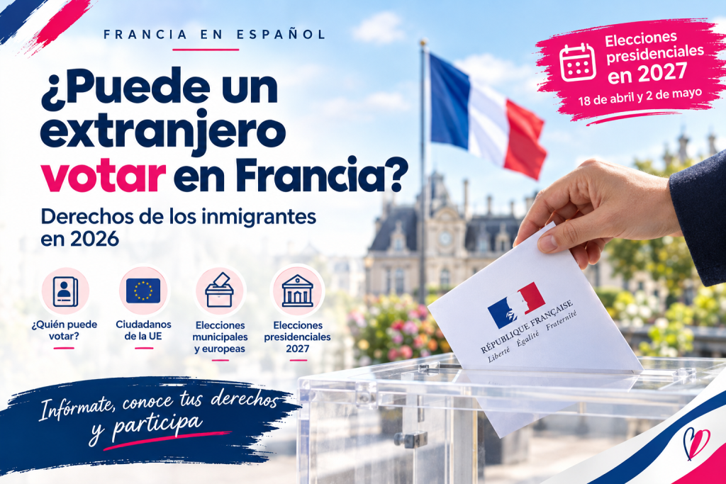 ¿Puede un extranjero votar en Francia?