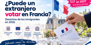 ¿Puede un extranjero votar en Francia?